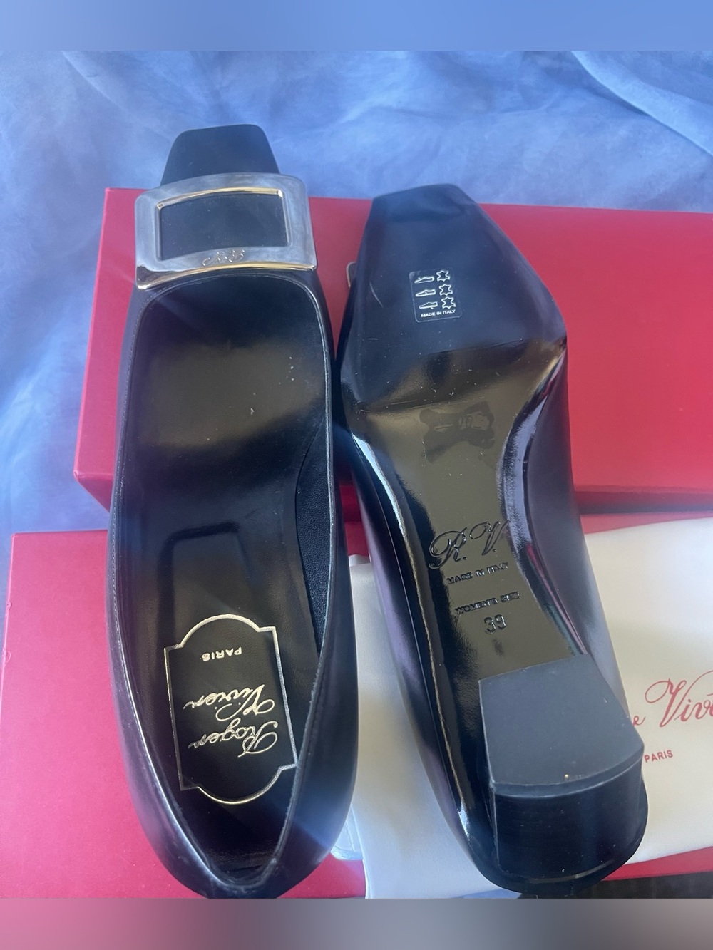 Leather Roger Vivier Belle Vivier